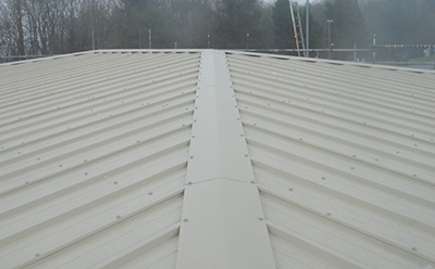 An example of composiye cladding roofing